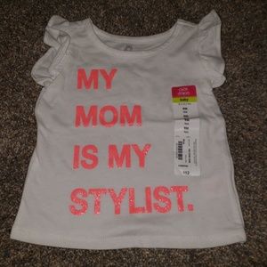 Girls 9 month tee
